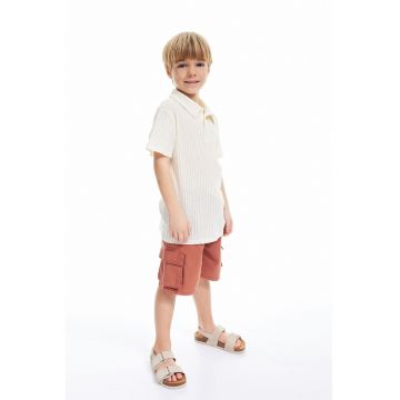 Pantaloni scurti din bumbac cu buzunare