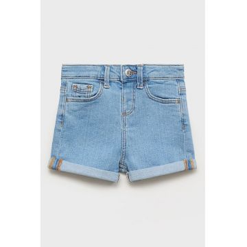 Pantaloni scurti din denim cu design 5 buzunare