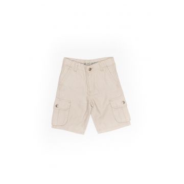 Pantaloni scurti din in - baieti - 41312-2