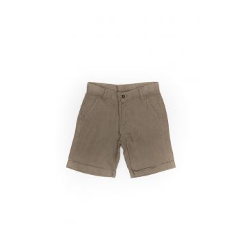 Pantaloni scurti din in - baieti - 51332-3