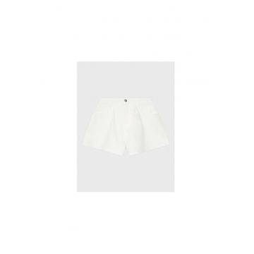 Pantaloni scurti fete -  301771166 - Bumbac - Alb