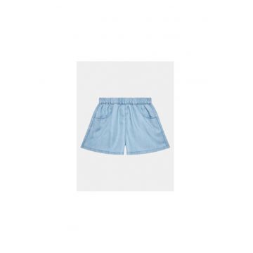 Pantaloni scurti fete -  302099054 - Lyocell - 160 CM - Albastru