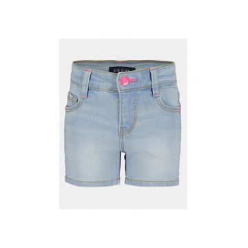 Pantaloni scurti fete -  303573423 - Albastru - Bumbac