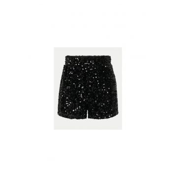 Pantaloni scurti fete -  304519826 - Poliester - Negru