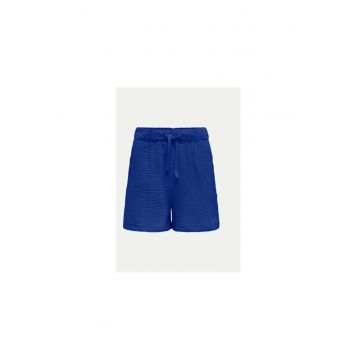 Pantaloni scurti fete -  304704680 - Bumbac organic - Albastru