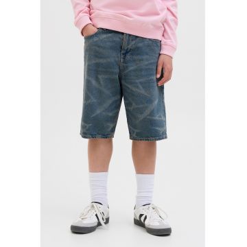 Pantaloni scurti relaxed fit din denim
