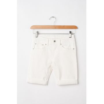 Pantaloni scurti slim fit din denim Beckets