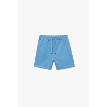 Pantaloni scurti uni de bumbac