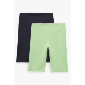 Set de colanti scurti cu talie elastica - 2 piese