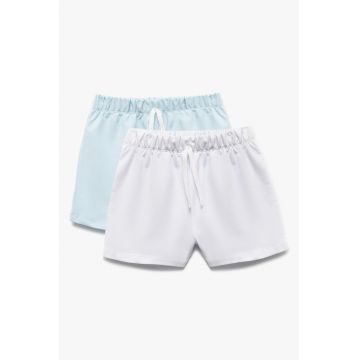 Set de pantaloni scurti cu snur de ajustare - 2 perechi