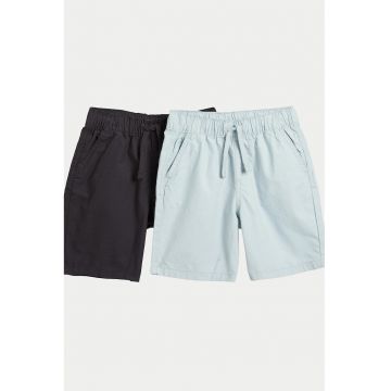 Set de pantaloni scurti de bumbac - 2 perechi