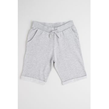 Bermude din bumbac cu buzunare