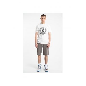 Bermude sport din bumbac