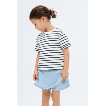 Fusta-pantalon de denim