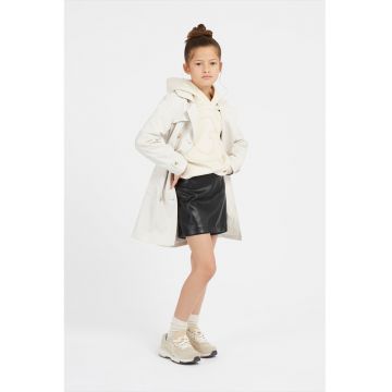 Fusta-pantalon de piele ecologica