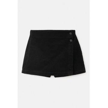 Fusta-pantalon din reiat