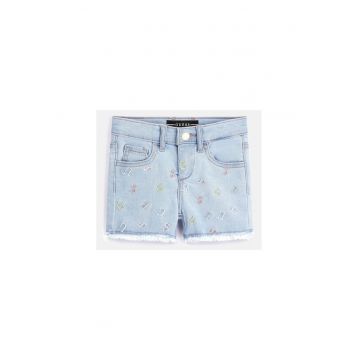 Pantaloni scurti albastri  pentru copii - Albastru