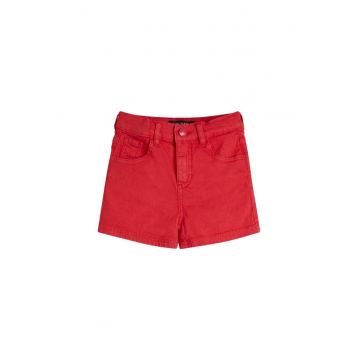 Pantaloni scurti  Bull Denim pentru fete - Bumbac - Rosu -
