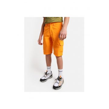 Pantaloni scurti cargo cu buzunare -