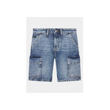 Pantaloni scurti copii -  albastru - denim