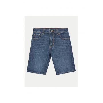 Pantaloni scurti copii -  bleumarin - denim