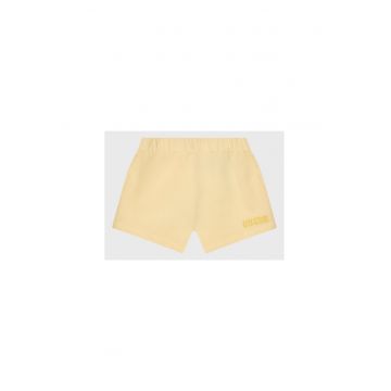 Pantaloni scurti copii -  Bumbac - Bej - Bej