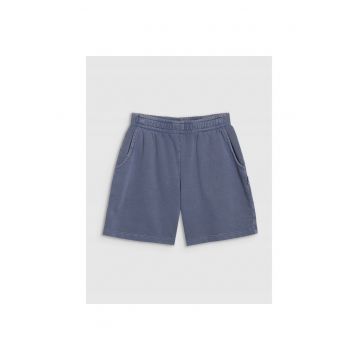 Pantaloni scurti copii -  bumbac - confortabili - bleumarin - fara captuseala