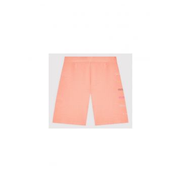 Pantaloni scurti copii -  Bumbac organic - Portocaliu