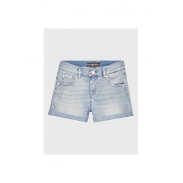 Pantaloni scurti copii  denim - albastru -