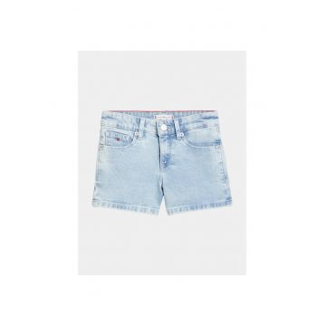 Pantaloni scurti copii -  denim - albastru