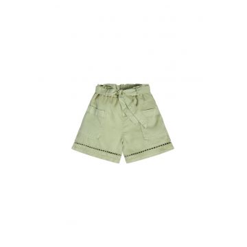 Pantaloni scurti copii -  Lyocell - Verde