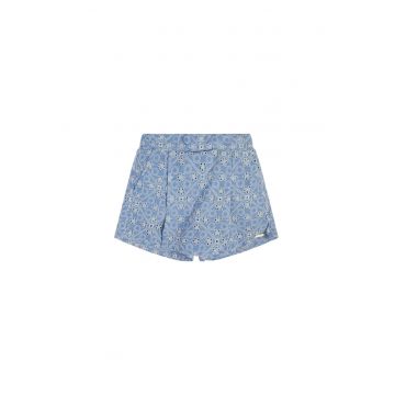 Pantaloni scurti copii -  Poliester - Albastru