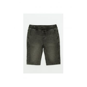 Pantaloni scurti cu aspect decolorat