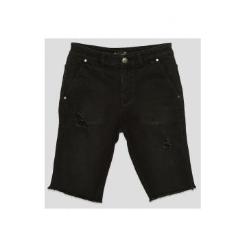 Pantaloni scurti cu buzunare laterale