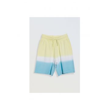 Pantaloni scurti cu efect ombre