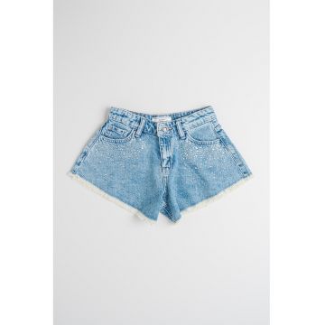 Pantaloni scurti cu strasuri