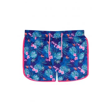 Pantaloni Scurti  Exotic Style - Grafic - Poliester - Fete - Multicolor