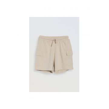 Pantaloni scurti lejeri cu snur