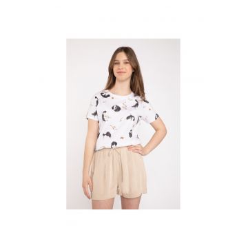 Pantaloni scurti lejeri cu talie ajustabila