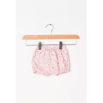 Pantaloni scurti reiati cu imprimeu floral