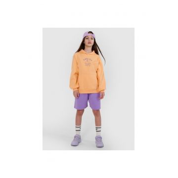 Sorturi Sport Fete Violet Bumbac Oversize 158 -  Junior Sportstyle