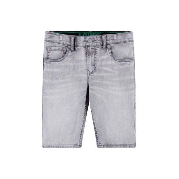 Levi's pantaloni scurti din denim pentru copii culoarea gri