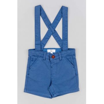 zippy pantaloni scurți din bumbac pentru copii neted