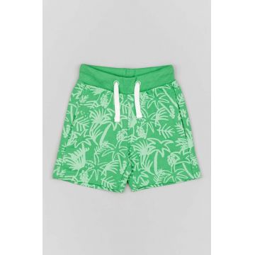 zippy pantaloni scurti bebe culoarea verde, talie reglabila