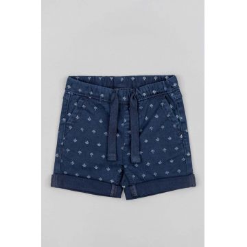 zippy pantaloni scurti copii culoarea albastru marin, modelator, talie reglabila zippy pantaloni scurti copii culoarea albastru marin, modelator, talie reglabila