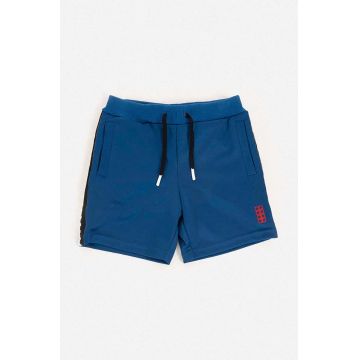 Lego pantaloni scurti copii culoarea albastru marin, talie reglabila, Szorty Lego Wear Shorts 11010450 349