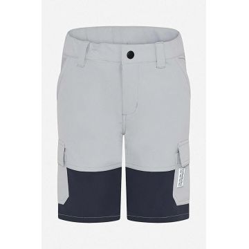 Lego pantaloni scurti copii culoarea gri, talie reglabila, Szorty Lego Wear Lwpayton 300 11010121 931