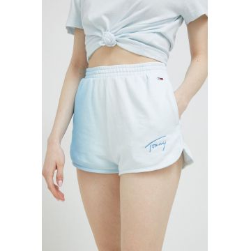Tommy Jeans pantaloni scurti femei, modelator, high waist