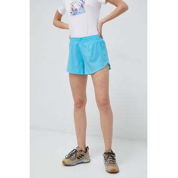 Columbia pantaloni scurți sport Columbia Hike femei, uni, high waist 1991831